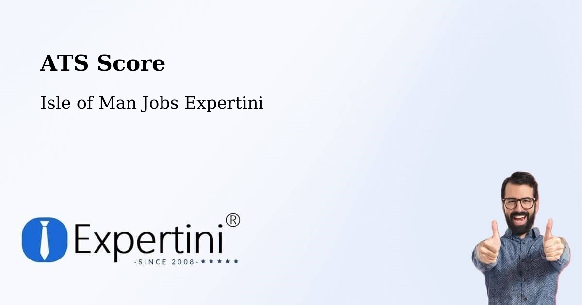 Resume ATS Score & Job Description Match Tool – Ballabeg - Isle of Man Jobs Expertini